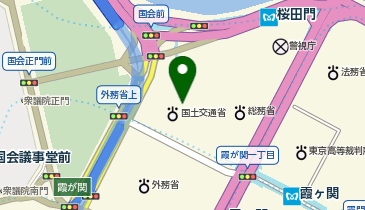 宅配ロッカーPUDO 中央合同庁舎第3号館の地図画像