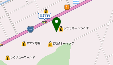 宅配ロッカーPUDO カスミ 梅園店の地図画像