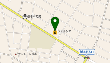 宅配ロッカーPUDO ウエルシア 橋本5丁目店の地図画像