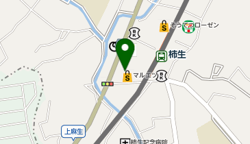 宅配ロッカーPUDO マルエツ 柿生店の地図画像
