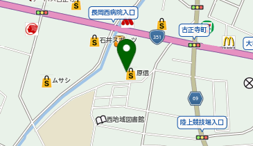 宅配ロッカーPUDO 原信 古正寺店の地図画像
