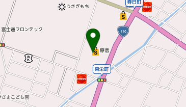宅配ロッカーPUDO 原信 吉田店の地図画像