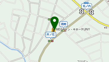 宅配ロッカーPUDO MEGAドン・キホーテUNY 豊明店の地図画像