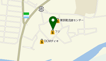 宅配ロッカーPUDO フジ フジ垣生店の地図画像