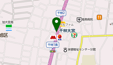宅配ロッカーPUDO Osaka Metro谷町線 千林大宮駅 改札出て左手の地図画像