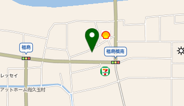 宅配ロッカーPUDO ヤマト運輸 玉村町福島センターの地図画像