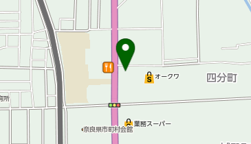 宅配ロッカーPUDO ヤマト運輸 橿原うねびセンターの地図画像