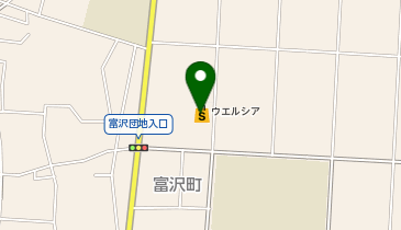 宅配ロッカーPUDO ウエルシア 太田富沢店の地図画像