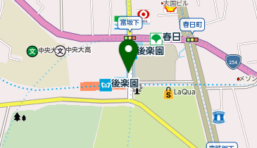 宅配ロッカーPUDO 東京メトロ南北線 後楽園駅の地図画像