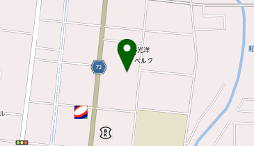 宅配ロッカーPUDO ベルク 伊勢崎寿店の地図画像