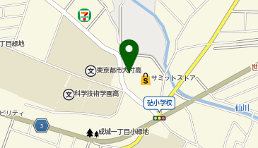 宅配ロッカーPUDO ヤマト運輸 岡本センターの地図画像