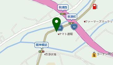 宅配ロッカーPUDO ヤマト運輸 紀州田辺稲成センターの地図画像
