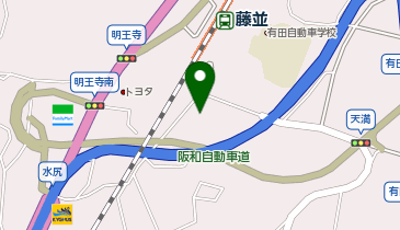 宅配ロッカーPUDO ヤマト運輸 紀州吉備センターの地図画像