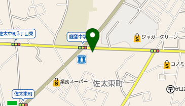 宅配ロッカーPUDO ドラッグアカカベ 守口店の地図画像