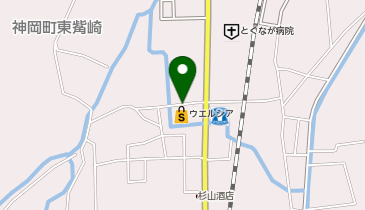 宅配ロッカーPUDO ウエルシア たつの神岡店の地図画像