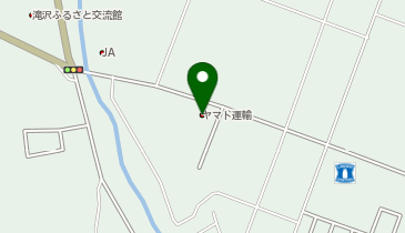 宅配ロッカーPUDO ヤマト運輸 滝沢牧野林センターの地図画像