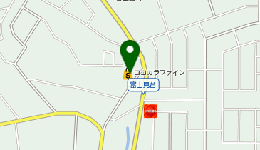 宅配ロッカーPUDO ココカラファイン 富士見台店の地図画像