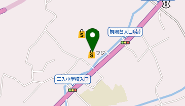 宅配ロッカーPUDO フジ フジ三入店の地図画像