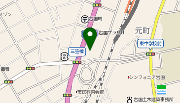 宅配ロッカーPUDO フジ フジグラン岩国の地図画像