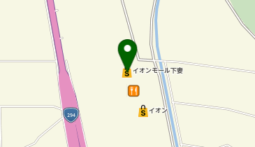 宅配ロッカーPUDO イオン 下妻店の地図画像