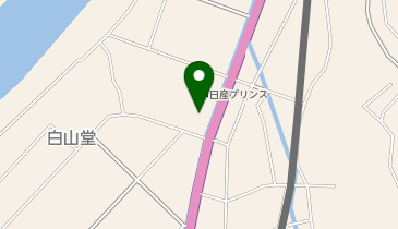 宅配ロッカーPUDO ココカラファイン 田京店の地図画像