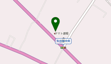 宅配ロッカーPUDO ヤマト運輸 神栖矢田部センターの地図画像