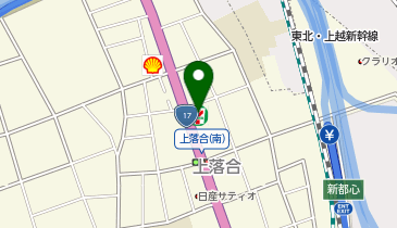 宅配ロッカーPUDO セブン-イレブン 与野西店の地図画像