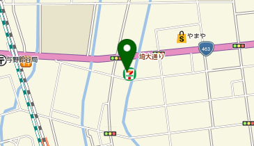 宅配ロッカーPUDO セブン-イレブン さいたま大戸6丁目店の地図画像