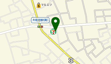 宅配ロッカーPUDO セブン-イレブン さいたま大和田店の地図画像