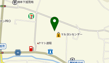 宅配ロッカーPUDO ウエルシア 洲本下加茂店の地図画像
