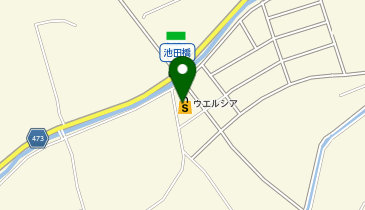 宅配ロッカーPUDO ウエルシア 洲本宇原店の地図画像