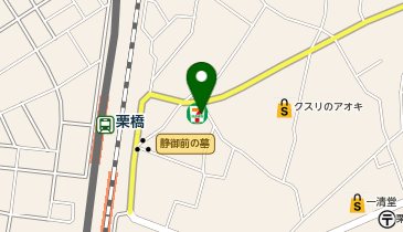 宅配ロッカーPUDO セブン-イレブン 栗橋伊坂店の地図画像