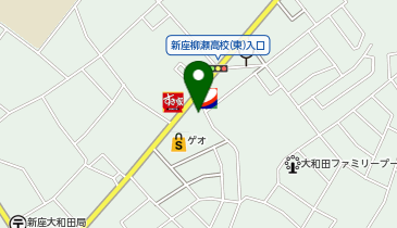 宅配ロッカーPUDO セブンイレブン 新座大和田店の地図画像