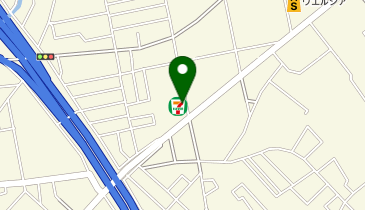 宅配ロッカーPUDO セブン-イレブン 鶴ヶ島市役所通り店の地図画像