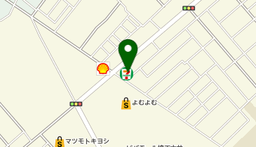 宅配ロッカーPUDO セブン-イレブン ふじみ野鶴ヶ岡店の地図画像