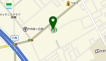 宅配ロッカーPUDO セブン-イレブン ふじみ野亀久保店の地図画像