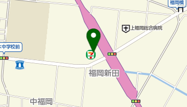 宅配ロッカーPUDO セブン-イレブン ふじみ野福岡店の地図画像