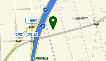 宅配ロッカーPUDO セブン-イレブン 八潮大曽根南店の地図画像