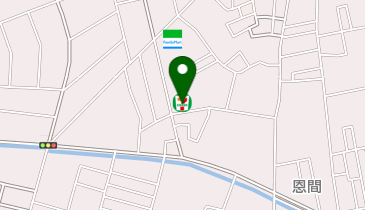 宅配ロッカーPUDO セブン-イレブン 越谷恩間中道店の地図画像