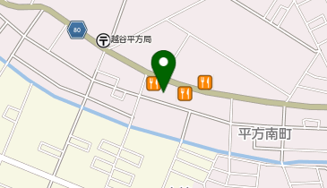 宅配ロッカーPUDO セブン-イレブン 越谷平方南町店の地図画像