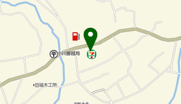 宅配ロッカーPUDO セブン-イレブン 小川増尾店の地図画像