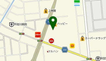 宅配ロッカーPUDO ナイス 外旭川店の地図画像