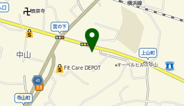 宅配ロッカーPUDO セブン-イレブン 横浜中山南店の地図画像