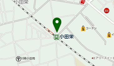 宅配ロッカーPUDO セブン-イレブン 川崎小田栄1丁目店の地図画像
