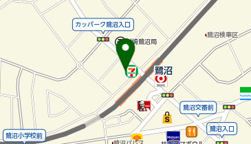 宅配ロッカーPUDO セブン-イレブン 川崎鷺沼駅前店の地図画像
