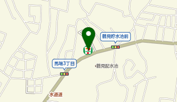 宅配ロッカーPUDO セブン-イレブン 横浜馬場5丁目店の地図画像