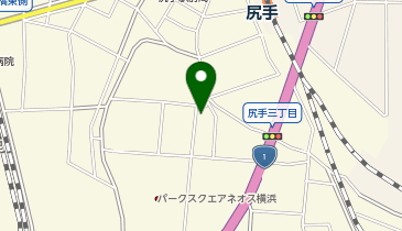 宅配ロッカーPUDO セブン-イレブン 横浜尻手3丁目店の地図画像