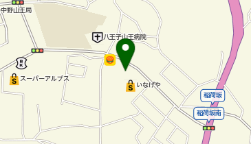 宅配ロッカーPUDO セイジョー 八王子中野店の地図画像