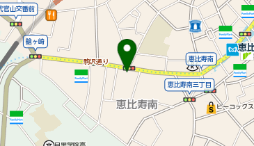 宅配ロッカーPUDO セブン-イレブン 渋谷恵比寿南3丁目店の地図画像