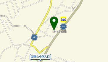 宅配ロッカーPUDO ヤマト運輸 岡崎岩津センターの地図画像